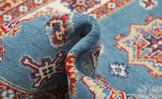 Image 1 of Origineel handgeknoopt Ziegler Kazak tapijt, 203 x 150 cm, nieuw en in uitstekende staat.