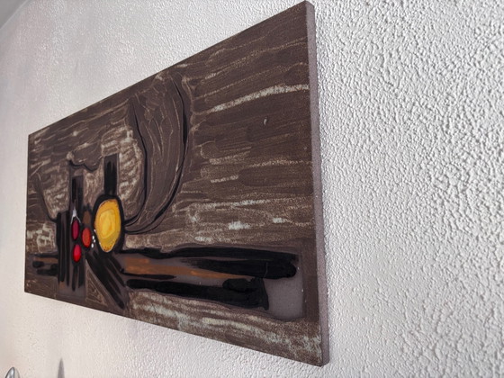 Ceramic, Wall decoration, Stone, Grey (photo 2 of 6)