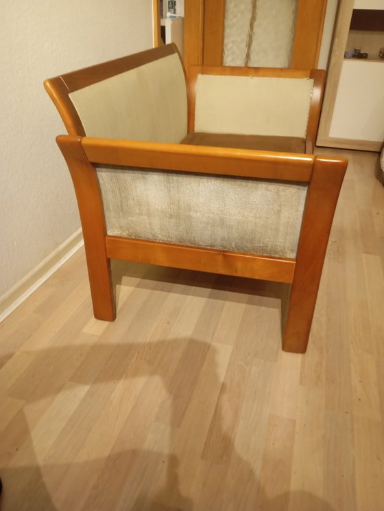 3-piece Mid-Century Designer Set by Dreipunkt International Model Scala – Sofas, Textile, Wood (photo 8 of 11)
