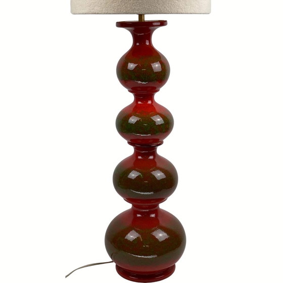 Image 1 of Organische Keramische Bellen Tafel- of Vloerlamp van Kaiser Idell / Kaiser Leuchten, 1960S