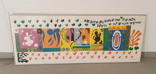 Poster of "The Thousand and One Nights" by Henri Matisse 