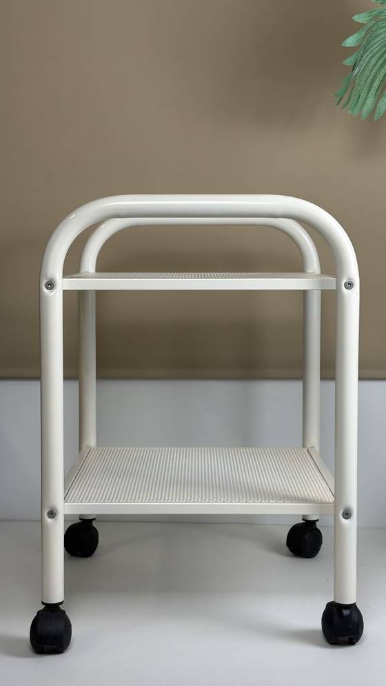 Image 1 of Vintage Space Age wit metalen design trolley Tech Innovator