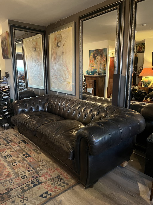 Chesterfield sofa large