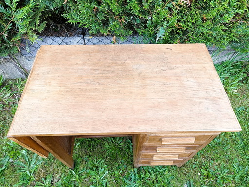 Bureau en chêne massif ancien