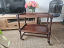 Unique Art Deco tea trolley from furniture factory 't Woonhuys Amsterdam, ca. 1920