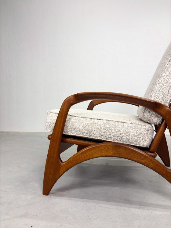 Seltener Mid-Century-Sessel von De Ster Geldermalsen – Wood (photo 11 of 15)