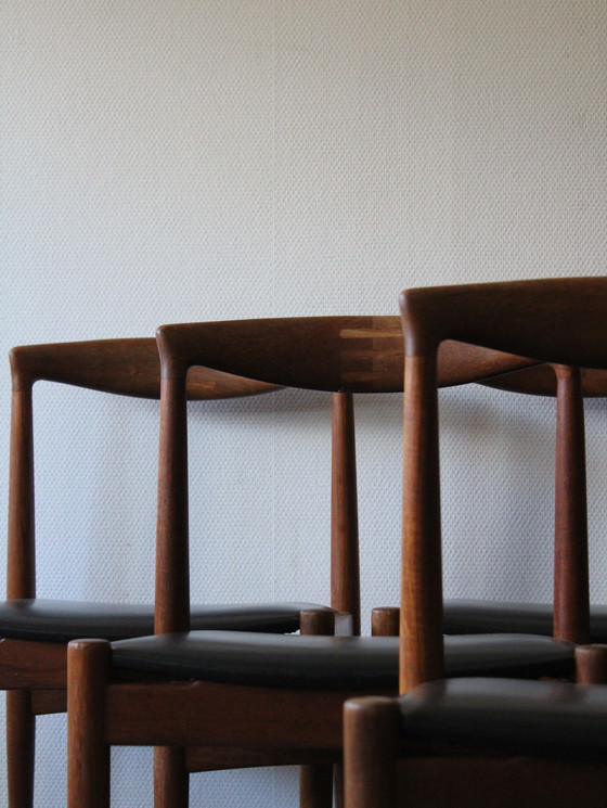 Image 1 of Sedie da pranzo danesi d'epoca di Arne Vodder per Vamo