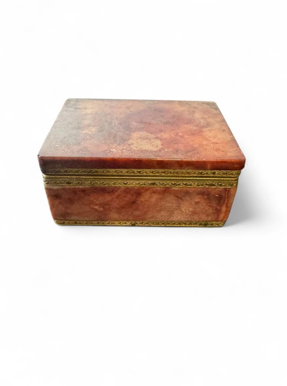 1960s Onyx Jewelry Box – Decorative Objects, Brass, Stone (photo 5 of 5)