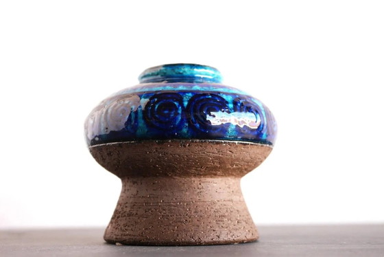 Image 1 of Mid-century modern studio art ceramic vase by Inger Persson for Rörstrand, 1970s