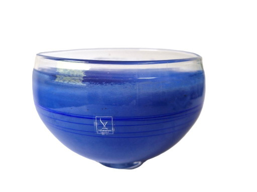 Johansfors – Blaue „Lagun“-Schale – Signiert – schalen, Glass (photo 2 of 7)