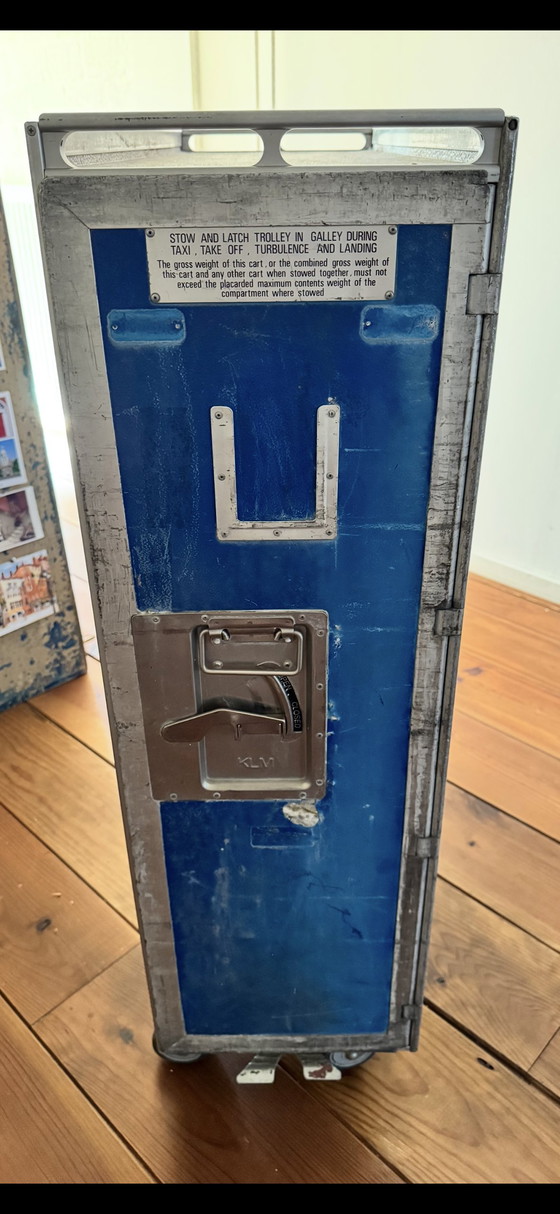 Image 1 of KLM Catering Trolley Blue