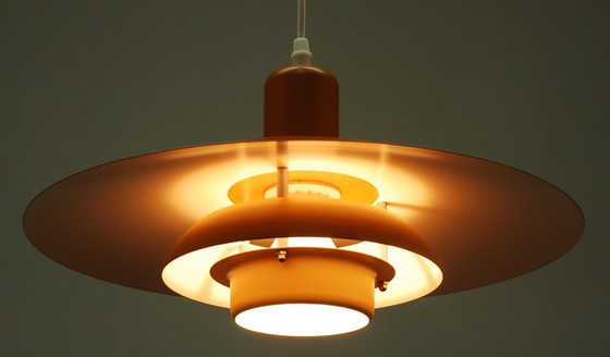 Image 1 of Vintage 1980s Lyskaer Danish Pendant Lamp