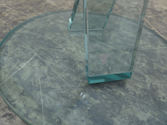 Image 1 of Table d'appoint en verre Tonelli Designer Table basse
