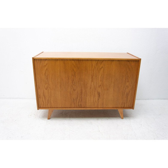 Image 1 of Vintage beechwood sideboard U-452 by Jiří Jiroutek, Czechoslovakia 1960