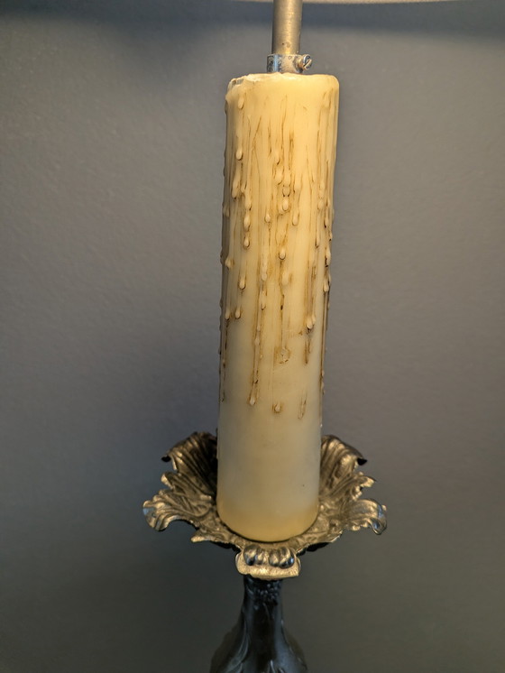 Image 1 of Hollywood Regency Style floor lamp