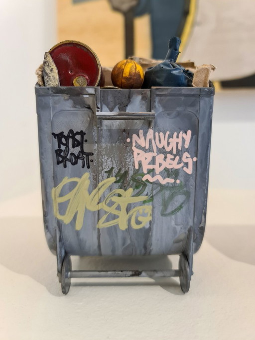 Kapitein Nobbi - Klein, mooi verrassingsdoosje "Toast" - Meervoudig - handgesigneerd uniek exemplaar