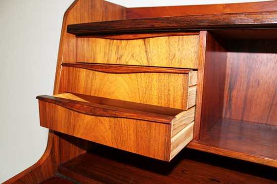 Image 1 of Mahogany desk, Norway, 60's.