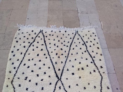 Tapis en laine pure fait main authentique traditionnelle taille 1,5/2,5 m – Aime Té, vloerkleden en tapijten (photo 2 of 7)