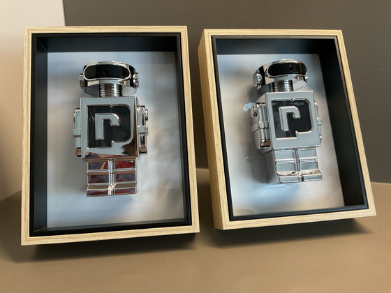 2 Flaconi Robot Rabanne Phantom ART 3D – Paco Rabanne, Oggetti decorativi, Legno, Vetro (photo 10 of 15)