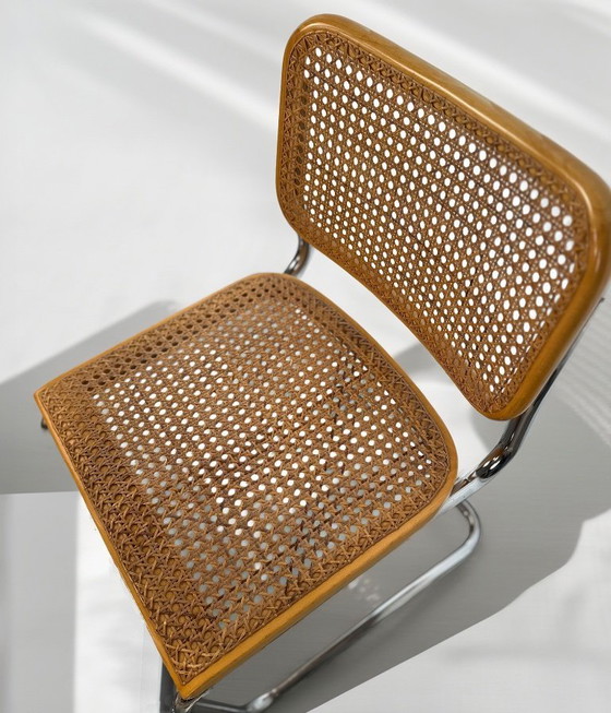 Image 1 of Set of 6 Cesca Chairs by Marcel Breuer for Gavina, 1960s