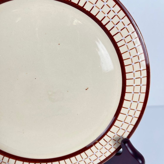 Image 1 of 6 assiettes à dessert Longchamp modèle "Colmar