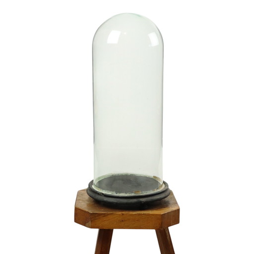 Antique Globe Stem Blown Glass