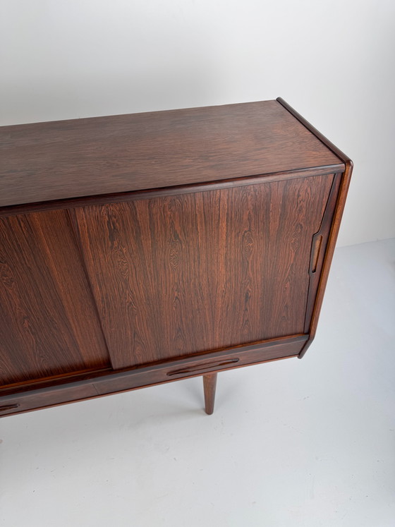 Image 1 of Ærthøj Jensen & Mølholm Rosewood Sideboard – Danish Craftsmanship with Hidden Bar