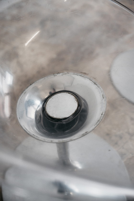 Image 1 of Philippe Starck Kartell Eros paar fauteuils, jaren 70, design in de stijl van het ruimtetijdperk.