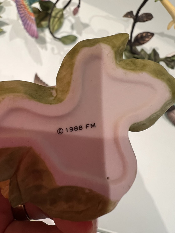 Image 1 of Alan Singer Franklin Kolibri / Hummingbird Porzellan