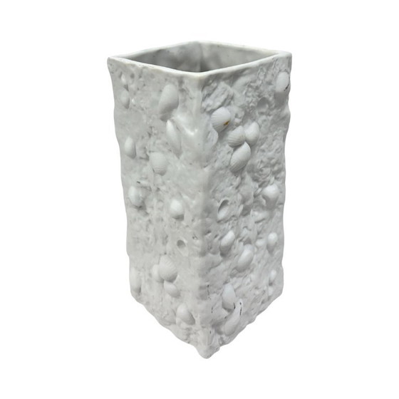 Image 1 of Fossiele koekjesvaas, VEB Kunstporzellan Ilmenau, Duitsland, jaren 70