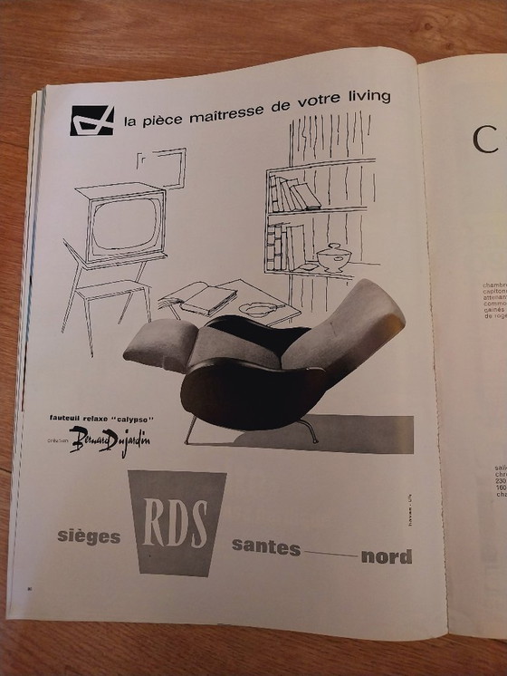 Image 1 of Poltrona Calypso di Bernard Dujardin 1950