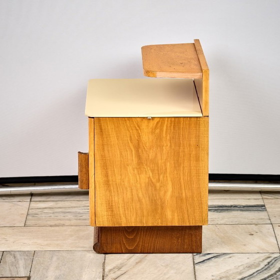 Image 1 of Set of two Art Déco nightstands by Jindřich Halabala, 1960s, Czechoslovakia