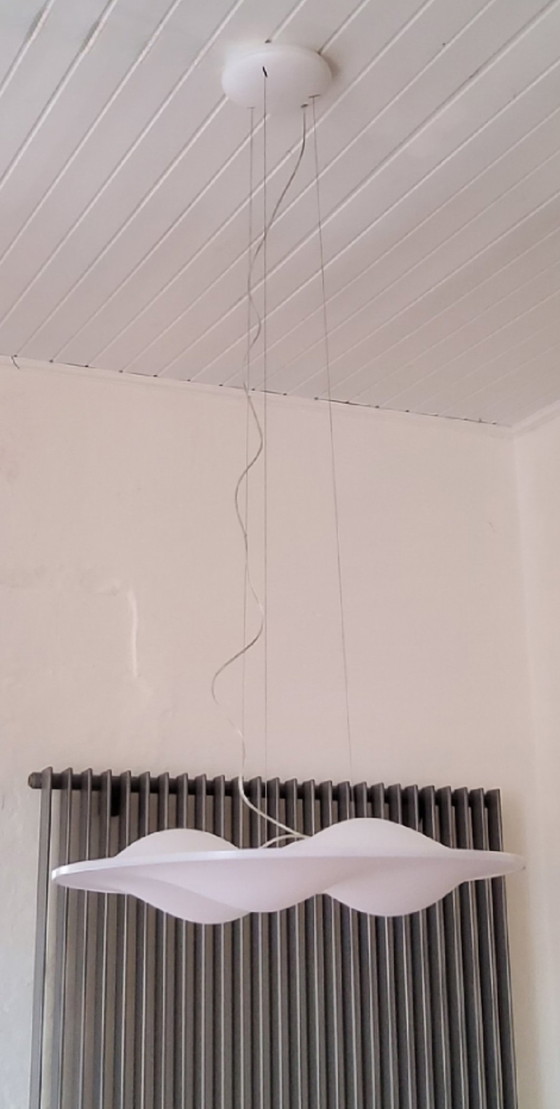 Image 1 of Circle Wave 7462 Linea Light / Lampada a sospensione Ma&De - Design di Mirco Crosatto (2012), diffusore in PMMA Ø66 cm, LED 28W 