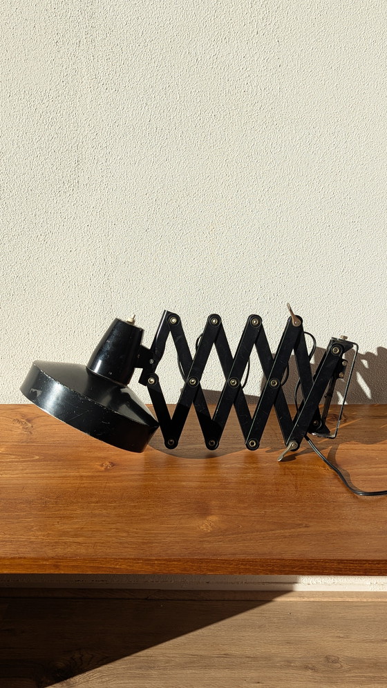 Image 1 of Lampada a forbice vintage, lampada industriale