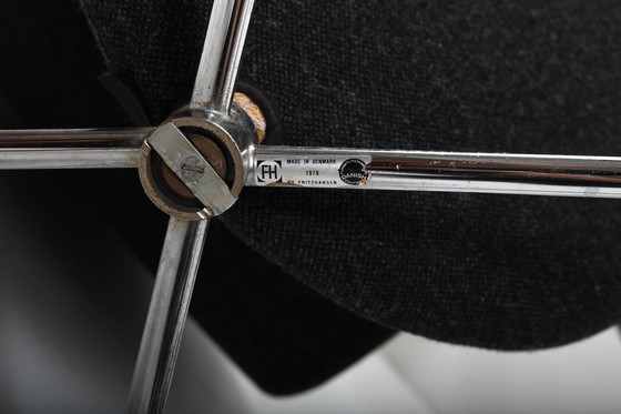 Image 1 of Verner Panton para Fritz Hansen 1973 Serie 1-2-3 Base de mariposa