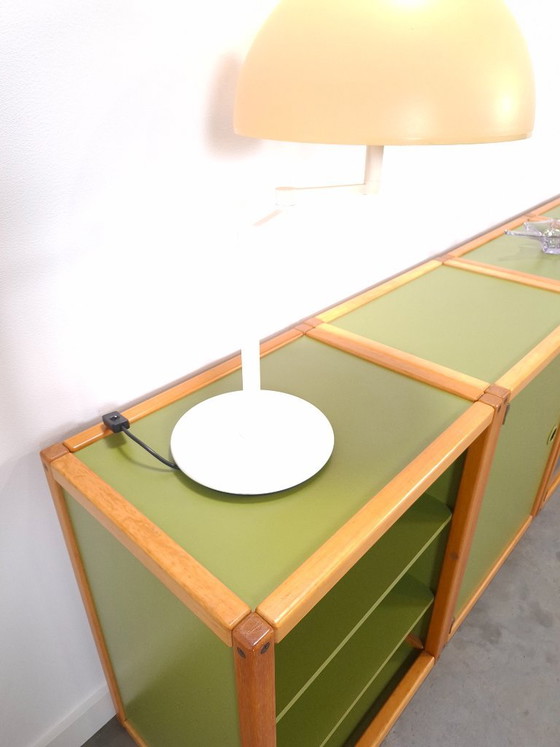 Design Flötotto Profilsystem Mobile modulare – 4 parti – Faggio verde, Mobile 1 – Credenze, Glass, Wood (photo 7 of 24)
