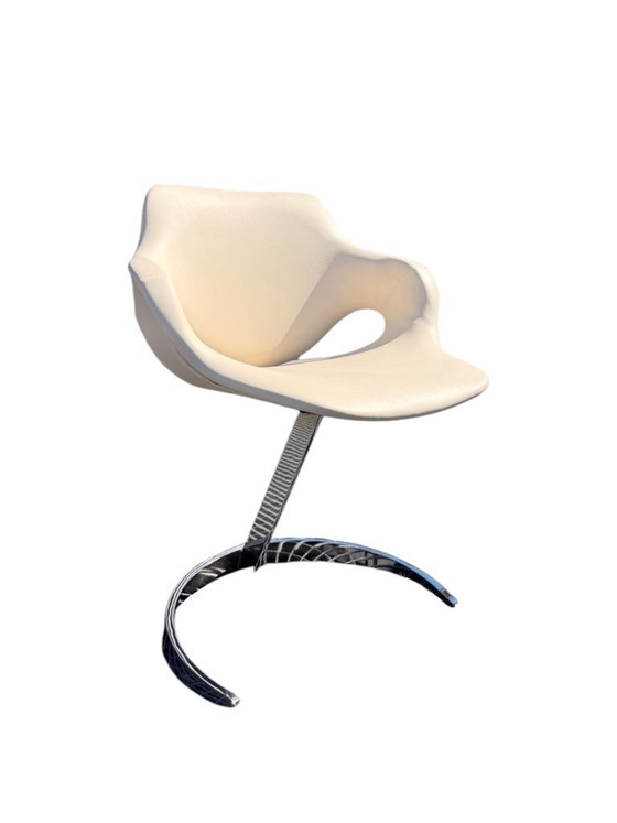 Image 1 of Boris Tabacoff MMM tafel en 4 stoelen set | Design uit de jaren 70