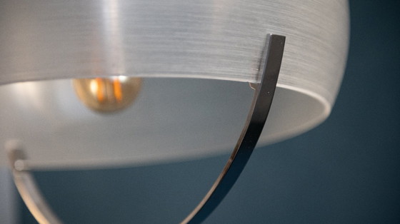 Image 1 of Space Age Plastic Pendant Lamp with Metal Bracket