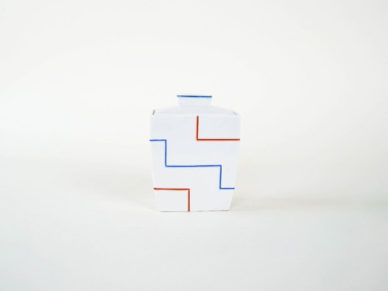 Image 1 of Ceramic vase, modernist design, 1970s, made in Italy