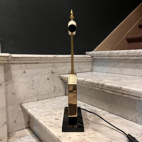 Lampada da tavolo Hollywood Regency di Georges Mathias per Maho, anni '70 – Lampade da tavolo, Brass (photo 10 of 14)