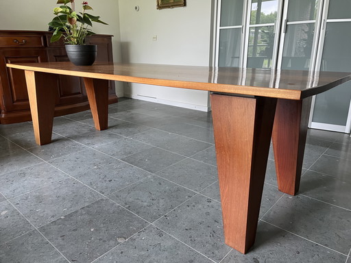 Design dining table, Jan des Bouvrie