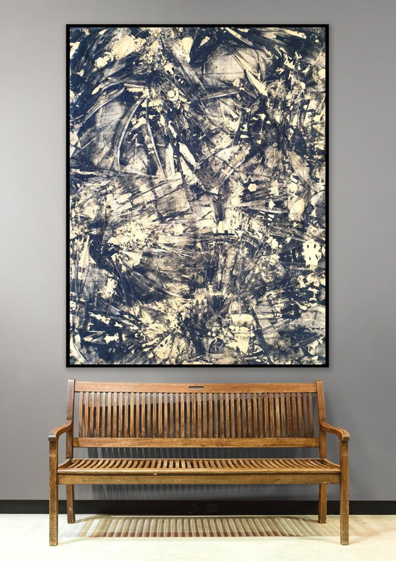 Jürgen Angeler - Golden Palm Crown – Paintings & Drawings, Canvas (photo 13 of 14)