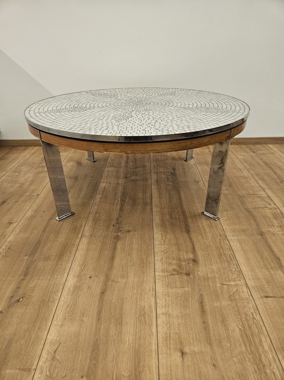Image 1 of Tavolino da caffè a mosaico Berthold Müller anni '60 Tavolo di design di metà secolo