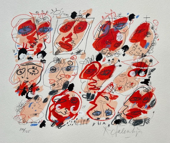 Image 1 of Screen print Kees Salentijn