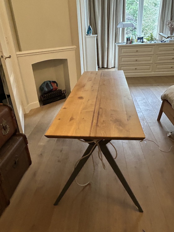 Custom Oak Table The Hague – 180 X 60 Cm – Couqou The Hague, Dining tables, Wood (photo 4 of 5)