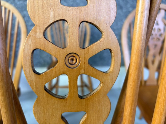 Set di 6 Sedie da Pranzo Vintage Ercol, anni '50 – Wood (photo 6 of 11)