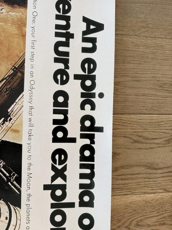 Image 1 of Amerikaanse bewerking jaren 80 2001 Space Odyssey Kubrick poster Memphis Loft industrieel