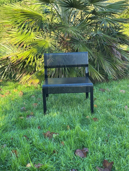 IKEA VINTAGE METALEN FAUTEUIL