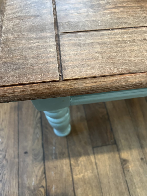 Image 1 of Table basse style campagne 