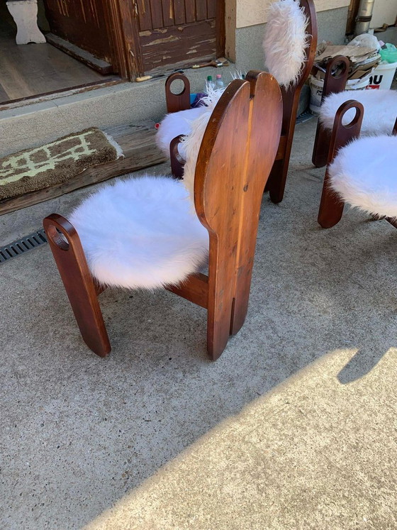 Vintage Dining Chairs by Szedleczky, 1970s, Set of 4 (photo 8 of 16)